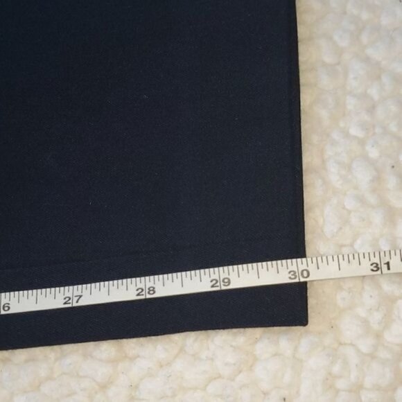 Talbots Stretch Pocketed Zip & Clasp Accent Slit Hem Dress Sz. 10 Pants - Picture 10 of 10